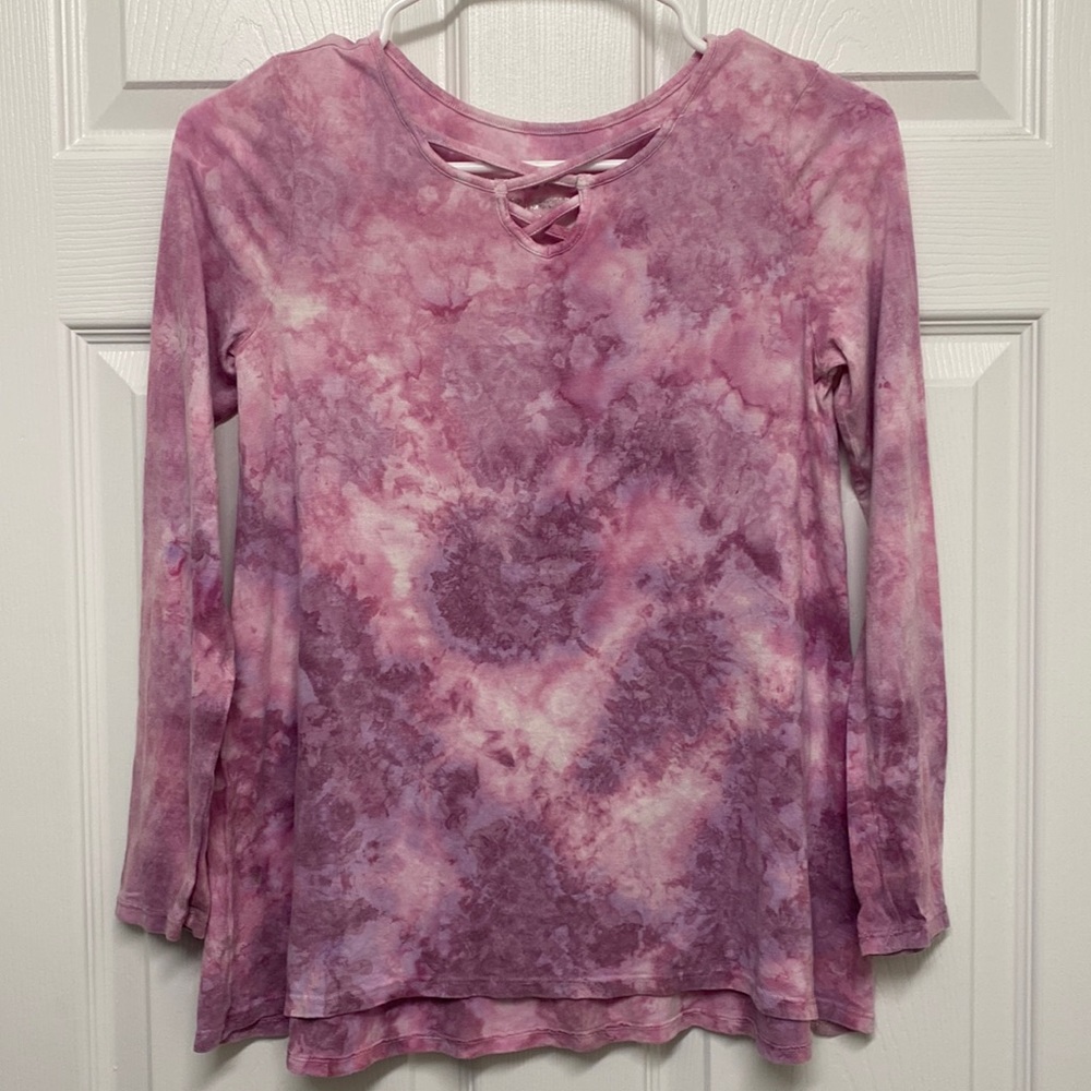 Justice size 12 tie dye shirt